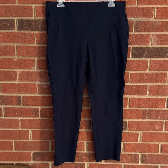 Chico's Pants - Chico's Deep Navy Ankle Pull On Pants